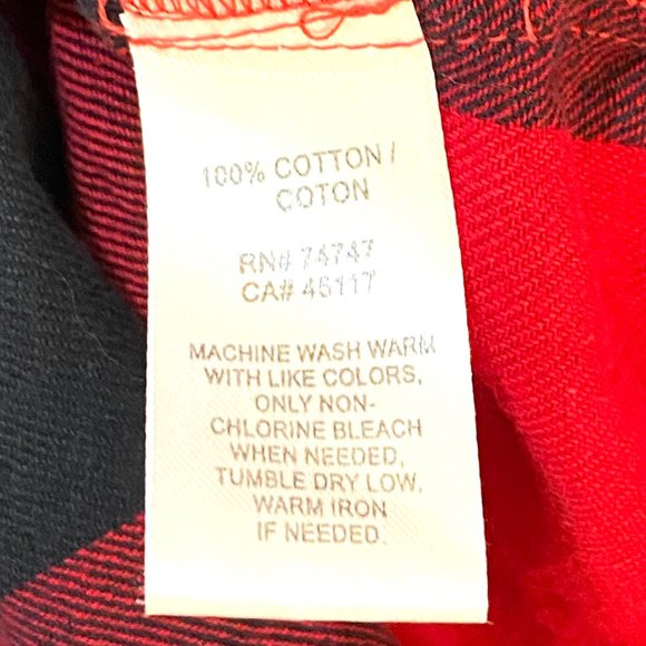 Natural Reflections 2 PACK Plaid Long Sleeve Button-Down Shirt Top - Picture 13 of 16